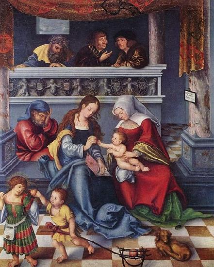 Lucas Cranach the Elder Torgauer Ferstenaltar oil painting image